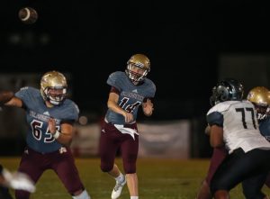 Quarterback Austin Reed, Austin Reed football, St. Augustine High School football, St. Augustine High School Yellow Jackets, SAHS Jacket football, SAHS Jackets, Englewood High School Football, Englewood Rams