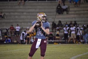 Quarterback Austin Reed, Austin Reed football, St. Augustine High School football, St. Augustine High School Yellow Jackets, SAHS Jacket football, SAHS Jackets, Englewood High School Football, Englewood Rams