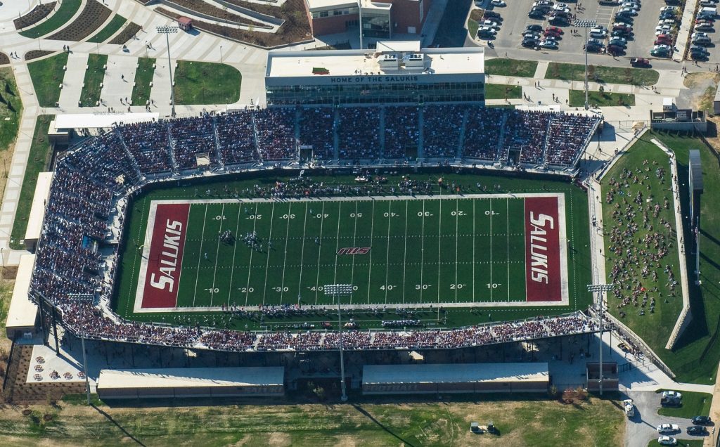 Quarterback Austin Reed, Austin Reed football, st. augustine High School football, SAHS jacket football, southern illinois university saluki football, SIU Football